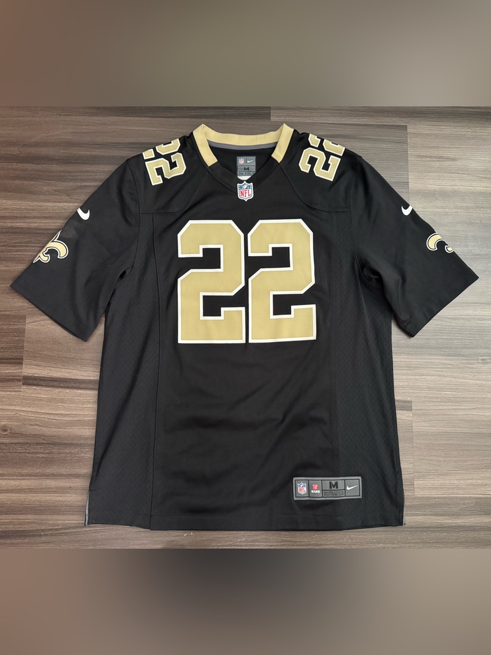 Nike New Orleans Saints Mark Ingram #22 NFL On Field Game Home Jersey Men’s M